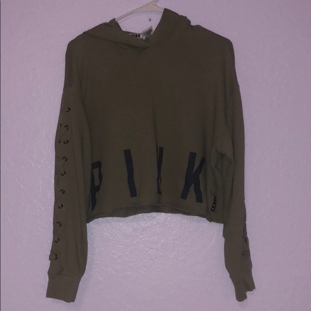 Victoria Secret Crop Top Hoodie